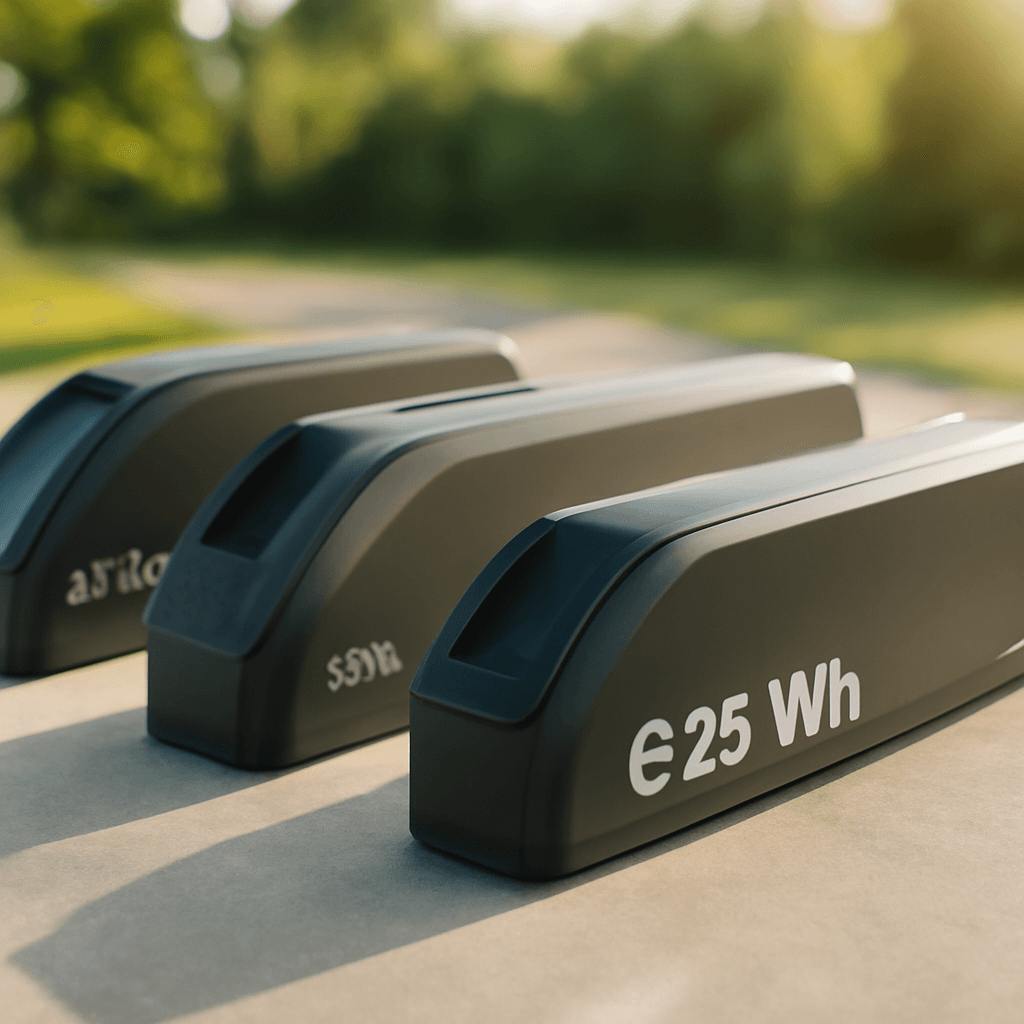 Comparatif des batteries vélo électrique 625 Wh