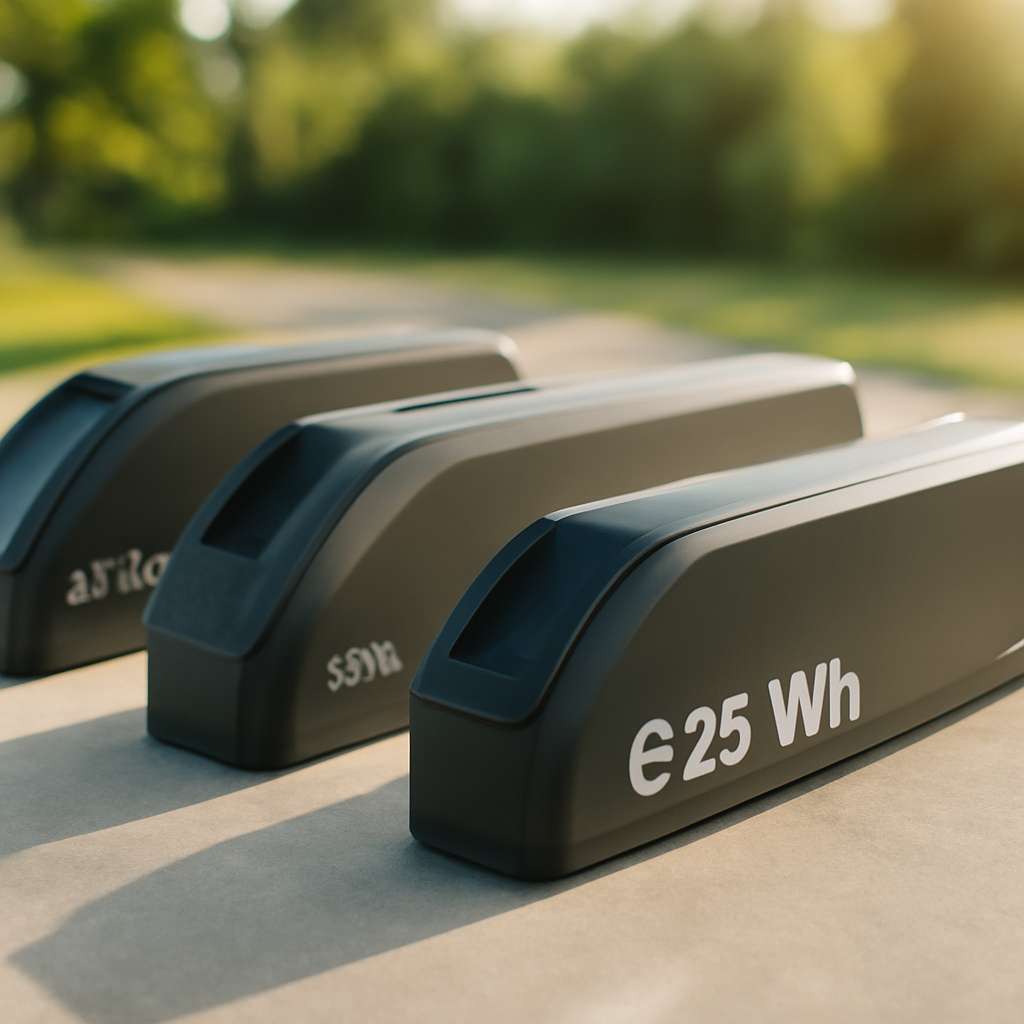 Comparatif des batteries vélo électrique 625 Wh – Utilisation au jardin (IA)