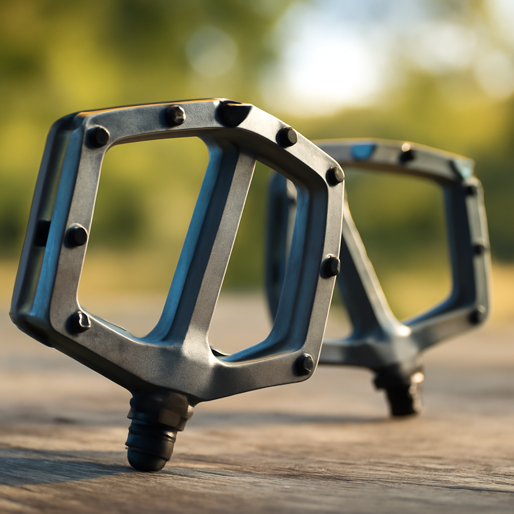 Comparatif des meilleures pédales vélo en aluminium – Utilisation au jardin (IA)